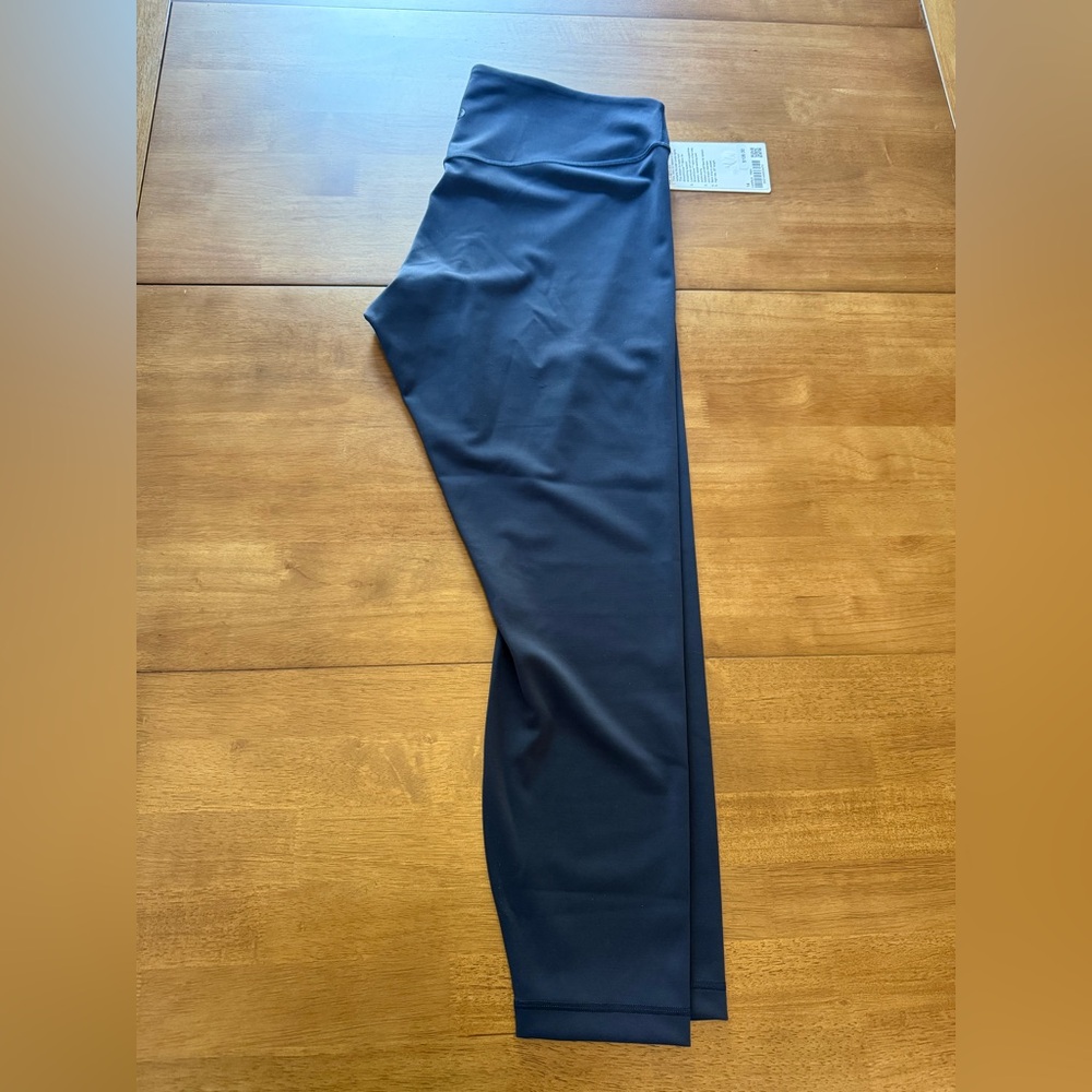 NWT Lululemon Wunder Under SmoothCover High-Rise Tight 25” – True Navy – Size 14 - Picture 6 of 10